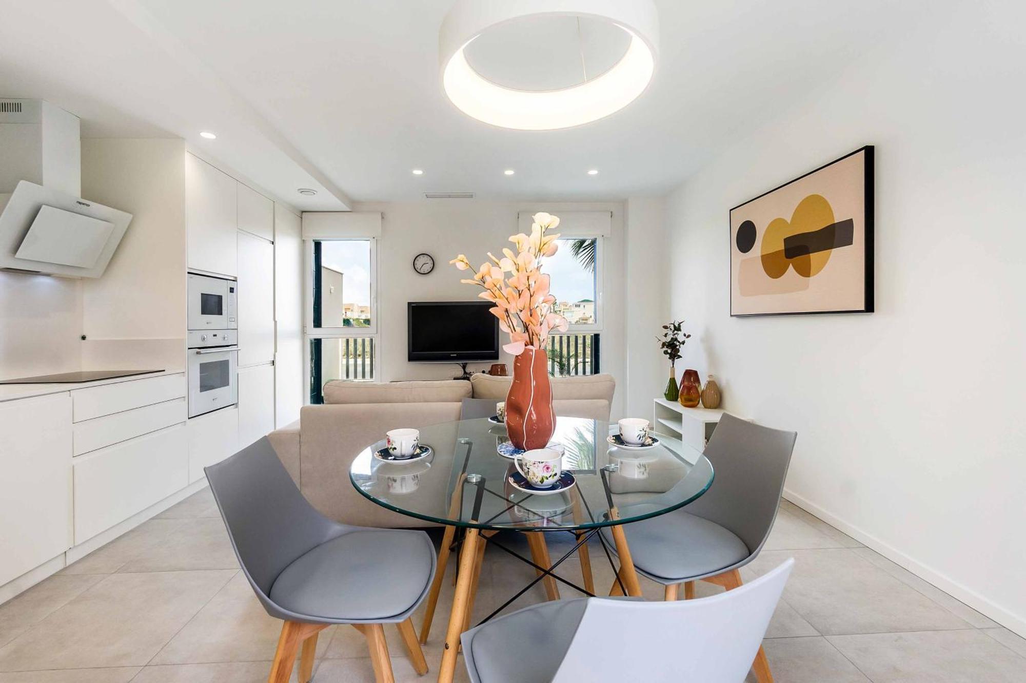 Turquesa Del Mar - Sun & Beach & Golf & Bike - Large Terrace Ground-Floor Spanish Apartment Dehesa de Campoamor  Extérieur photo